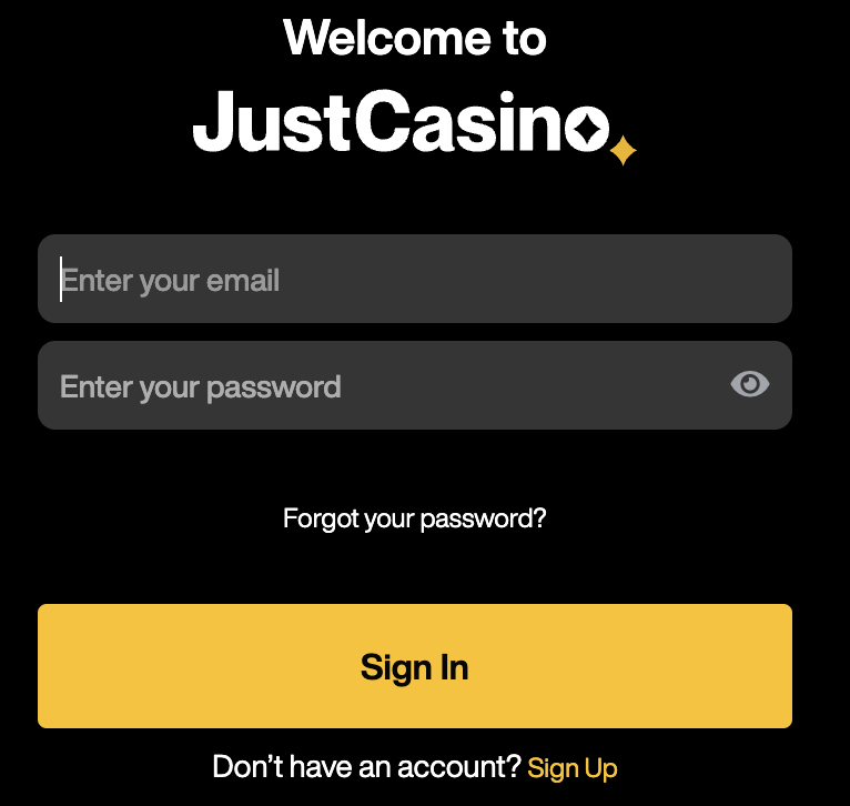 Just Casino Log In